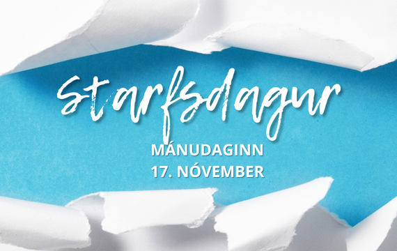 Starfsdagur 17. nóvember