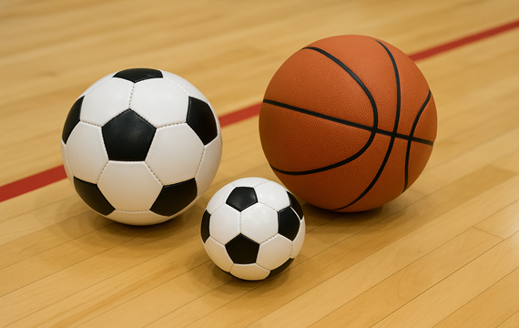 Foreldrafélag Heiðarskóla færði nemendum nýja bolta ⚽🏀